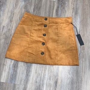 Fall orange/ brown mid waist shirt 🍁
